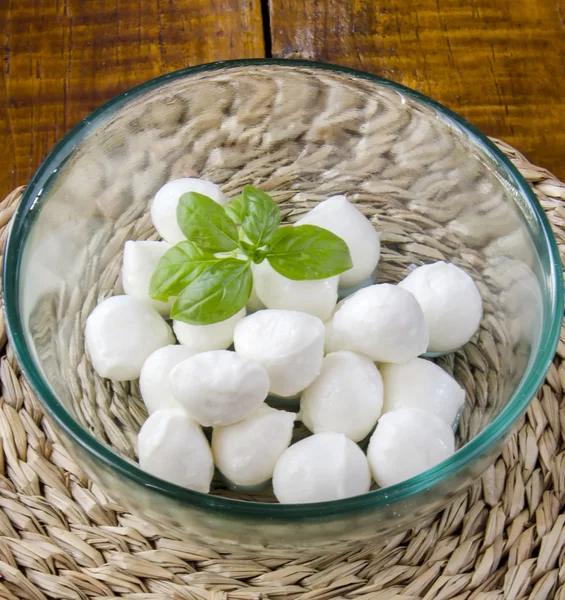 Ser mozzarella — Zdjęcie stockowe