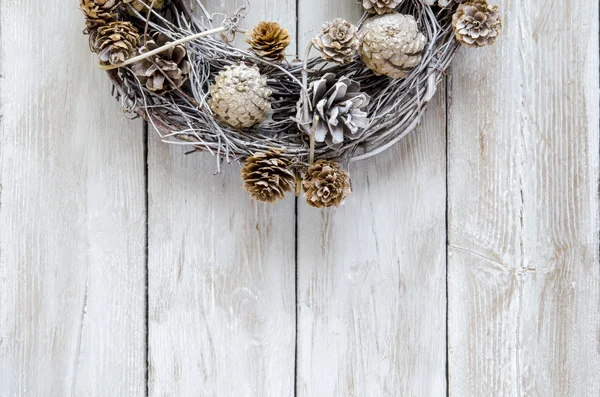 Decorato Natale in legno — Foto Stock