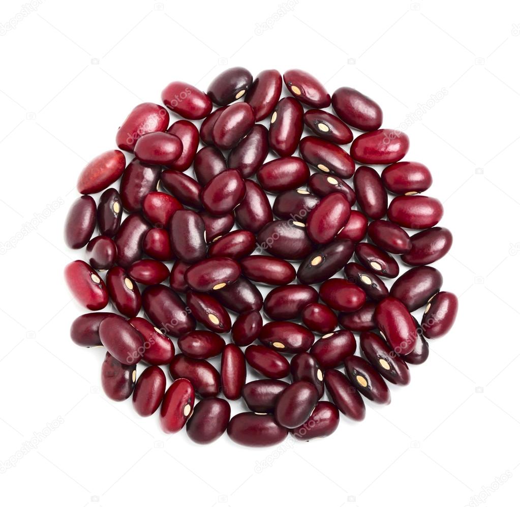 Dry red beans.