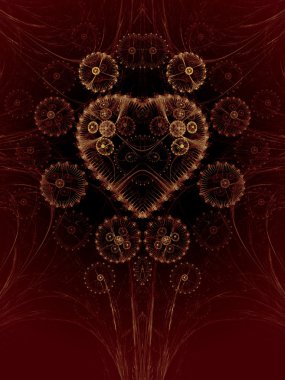 Steampunk kalp