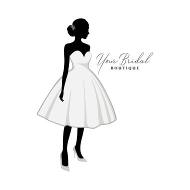 Güzel Gelinlik, Gelinlik, Butik Logosu, Nedime Logosu Tasarım Şablonu
