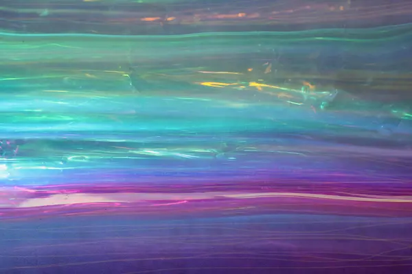 Mavi tonlarda parlak neon soyutlaması