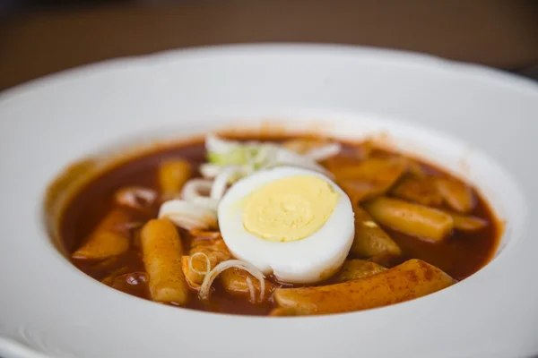 Korean food tteokbokki — Stock Photo, Image