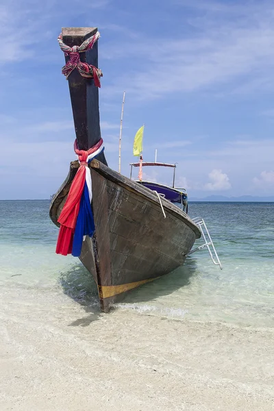 Longtail båt — Stockfoto