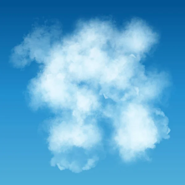 Clouds Blue Sky Rendering Illustration — ストック写真