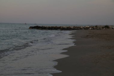 Sunset beach Roseto degli Abruzzi