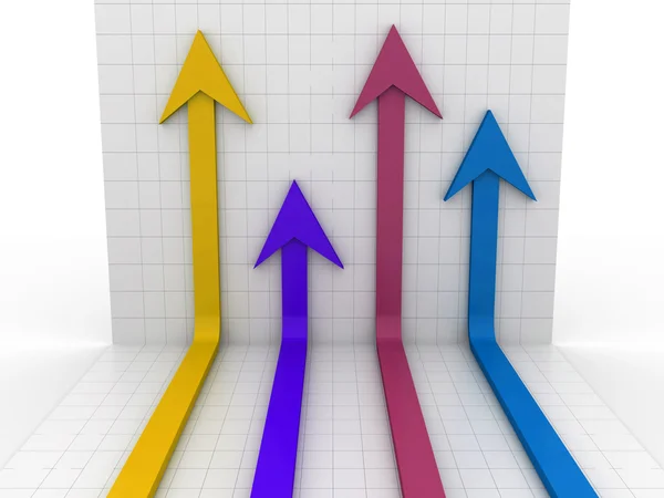 Gráfico de negocios —  Fotos de Stock