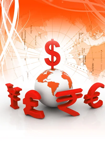 Global Currencies — Stock Photo, Image