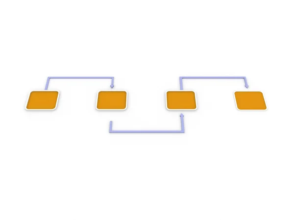 Diagrama de flujo —  Fotos de Stock