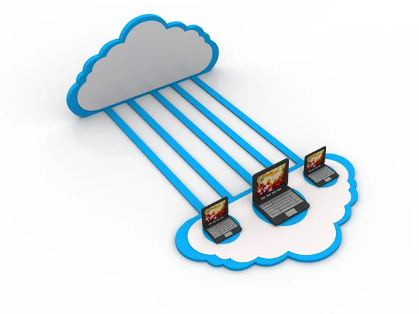 Cloud Computing — Stock Photo, Image