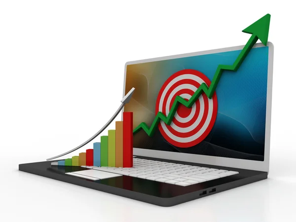 Gráfico de negocios —  Fotos de Stock