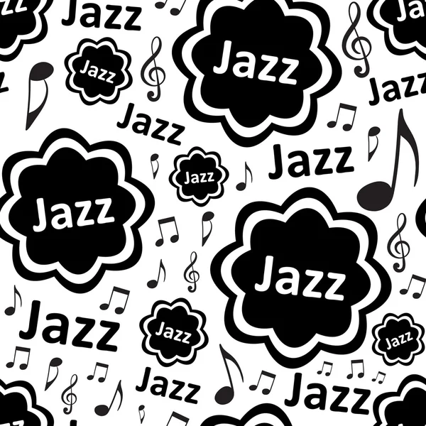 Ομαλή τζαζ μουσική — Διανυσματικό Αρχείο