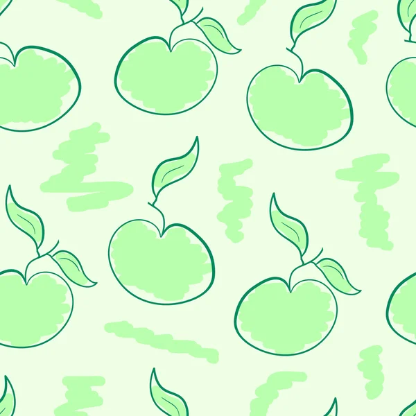 Pommes mûres — Image vectorielle