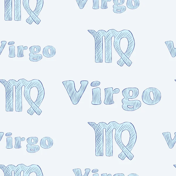 Virgo sem costura — Vetor de Stock