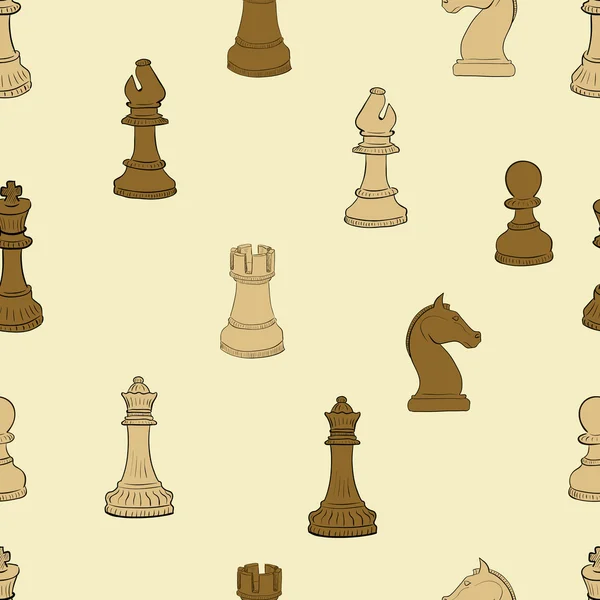 Échecs sombres et légers — Image vectorielle