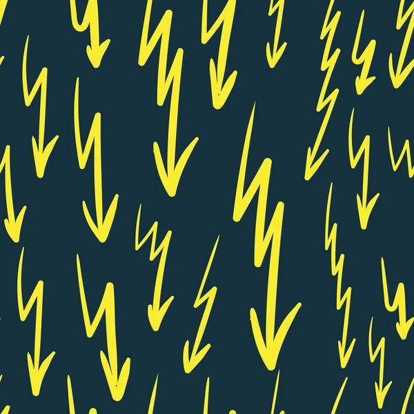 Seamless lightnings — Stock Vector