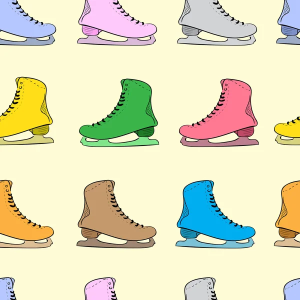 Patines de color sin costuras en la luz — Archivo Imágenes Vectoriales