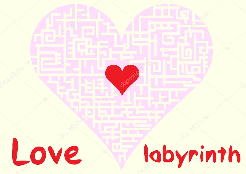 Get Love Labyrinth With Heart Stock Vector C Underworld 94040982 For Free Get Wallpaper Love Labyrinth With Heart Stock Vector C Underworld 94040982 Free