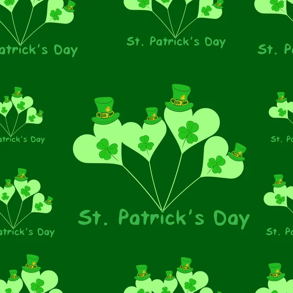 Balles sans couture de Saint Patrick — Image vectorielle