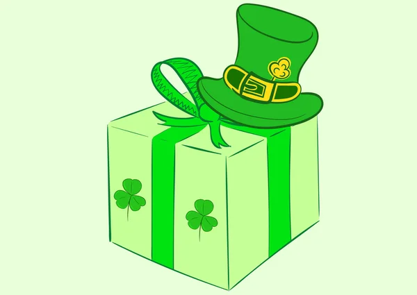 Cadeau Saint Patricks — Image vectorielle