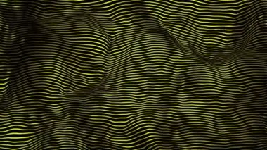 Yüzeyi sarı çizgili yüzen