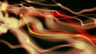 Çeşitli renklerde soyut dizeleri