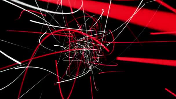 Coeurs rouges volants dans les milieux 