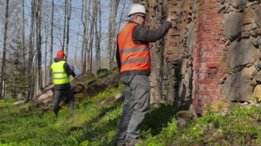 Bina müfettişi antik duvar filme 