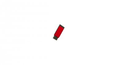 Uçan dönen usb beyaz flaş 