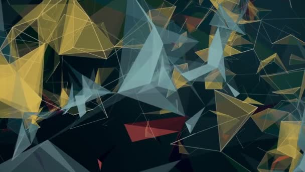 Triangles et lignes abstraits  