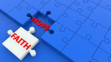 İnanç ve umut ile bulmaca