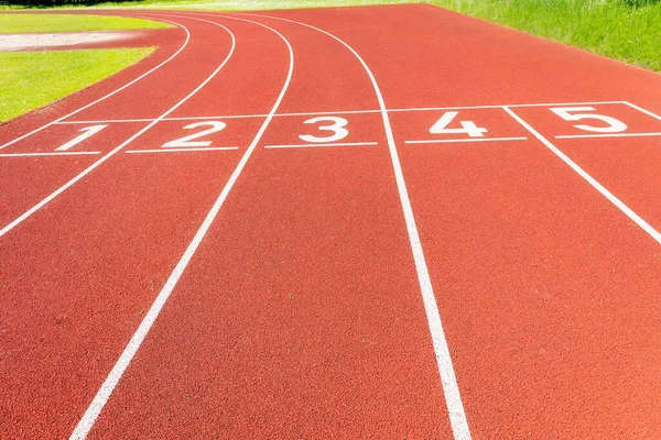 陸上競技場の陸上競技場 — ストック写真