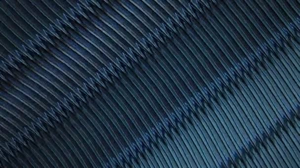 Abstrakt tråd i blå färg — Stockvideo