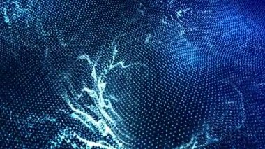 Mavi renkte soyut arkaplan