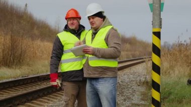 Foreman'la tablet Pc işçi ile konuşmak