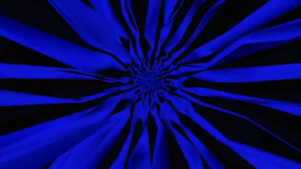 Blauwe abstracte achtergrond — Stockvideo