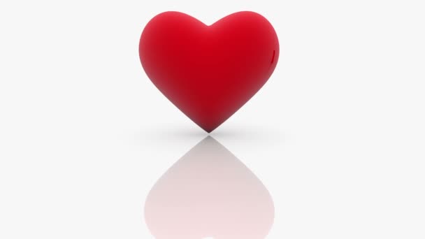 Coeur rouge avec mot Amour 