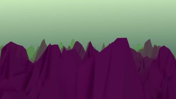 Fondo abstracto del paisaje — Vídeo de stock