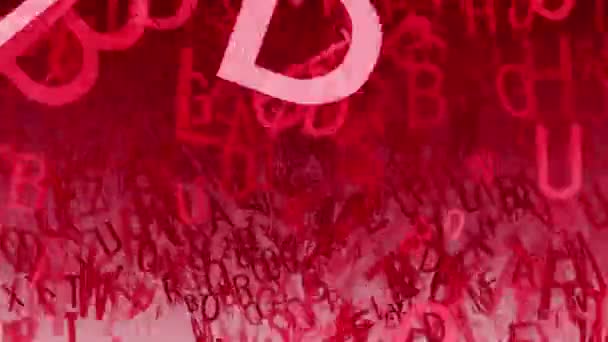 Variables abstraites lettres en rouge 