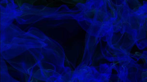 Fond abstrait en couleur bleue