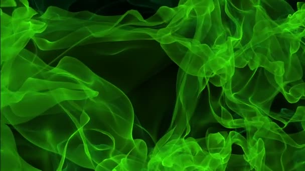 Abstract background in green color — Stock Video