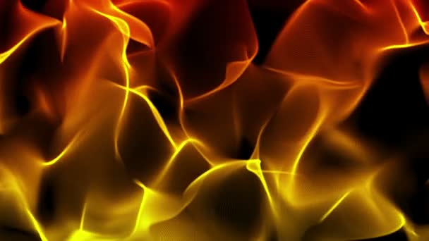 Abstract background in yellow and orange — Stock Video