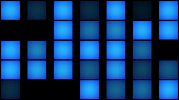 Carreaux clignotants en bleu 