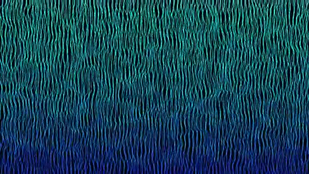 Cordes abstraites en bleu 