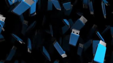 USB flash diskler uçan