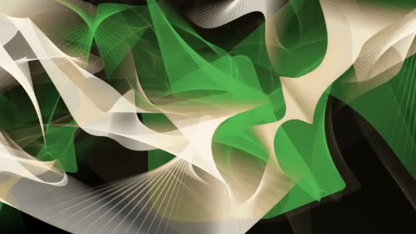 Fond abstrait en vert, brun et gris 