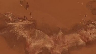 Kahverengi renk soyut parçacıklar