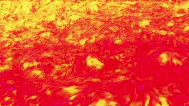 Abstrakt bakgrund i röda och gula färger — Stockvideo