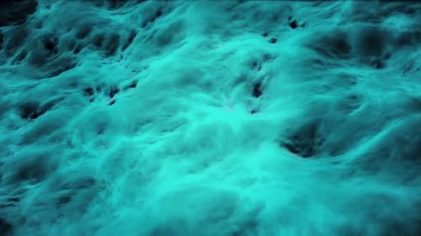青色の抽象的背景 — ストック動画