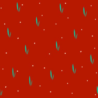 Elle çizilmiş vektör yaprakları, modern süslemeler, kumaş, ambalaj ve tekstil çizimleri, minimalist doğa baskısı, duvar kağıdı ve tasarım için soyut botanik motifler